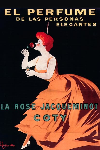 La Rose Jacqueminot (1904). Cuenta la leyenda que el director de los Grands Magasins du Louvre se negó a oler esta creación de François Coty, así que este estrelló un frasco en el suelo de la tienda. El aroma inundó el aire y enamoró a las clientas.