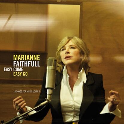 Portada del disco de Marianne Faithfull, Easy Come, Easy Go