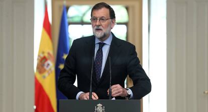 El presidente del Gobierno, Mariano Rajoy.