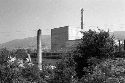 La central nuclear de Santa María de Garoña, en la provincia de Burgos.