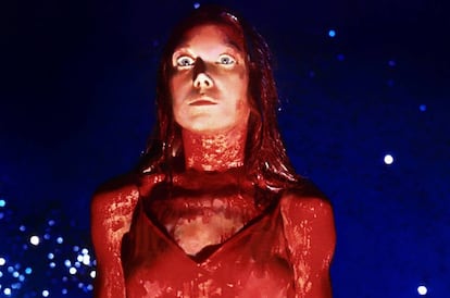 Sissy Spacek, protagonista de 'Carrie', que cumple 40 años como un escalofriante autorretrato de los miedos con los que el ser humano debe aprender a coexistir desde su adolescencia.