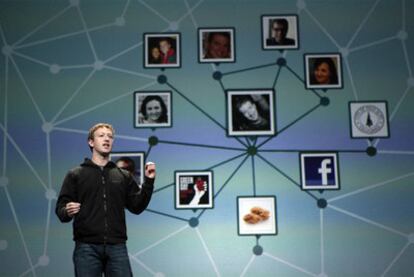 Mark Zuckerberg, durante una presentación en San Francisco.