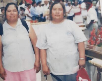 Mari Nieves y María Jesús Castillo.