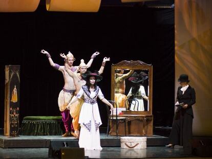 Un momento del estreno de &#039;Mata Hari&#039; en el Festival de primavera de Budapest.
