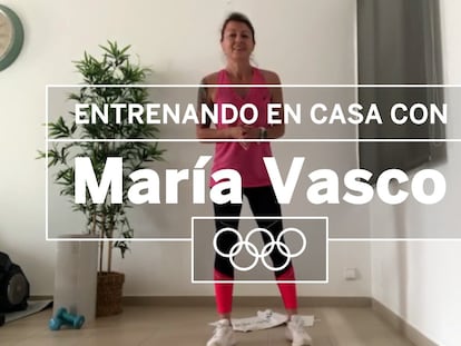 Entrénate en casa con María Vasco