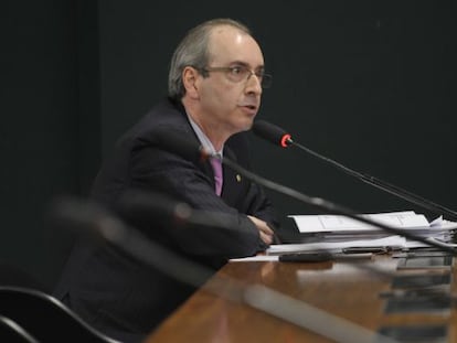 Eduardo Cunha, na Comiss&atilde;o de Constitui&ccedil;&atilde;o e Justi&ccedil;a da C&acirc;mara.