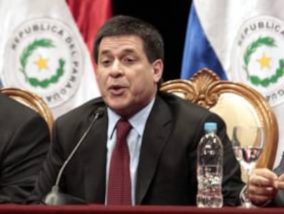 El presidente paraguayo, Horacio Cartes. EFE/Archivo