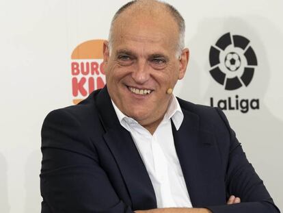 Javier Tebas, presidente de LaLiga