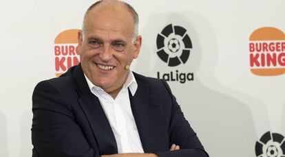 Javier Tebas, presidente de LaLiga