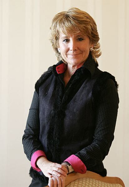 Esperanza Aguirre.