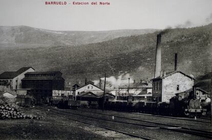 Barruelo de Santullán (Palencia), en 1910.