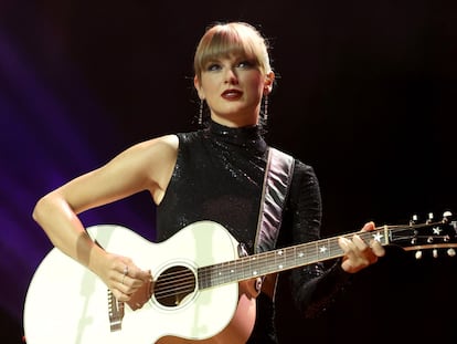 Taylor Swift, durante una actuación en Nashville el 20 de septiembre de 2022.