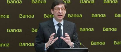 El presidente de Bankia, José Ignacio Goirigolzarri.
