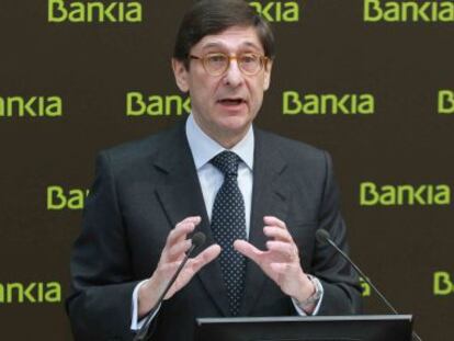 El presidente de Bankia, Jos&eacute; Ignacio Goirigolzarri.