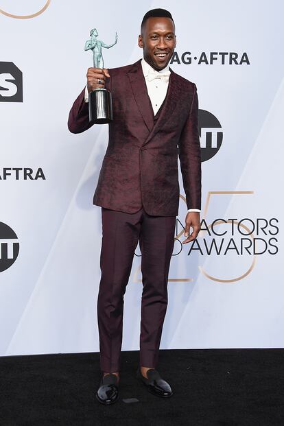 Mahershala Ali se hizo con el premio a mejor actor de reparto por Green Book.