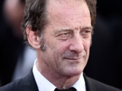 El actor Vincent Lindon, en Cannes.