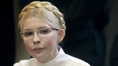 Yulia Timoshenko, durante su juicio en Kiev.