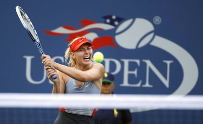 Maria Sharapova, en el US Open de 2014, que ganó.