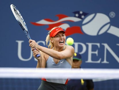 Maria Sharapova, en el US Open de 2014, que ganó.