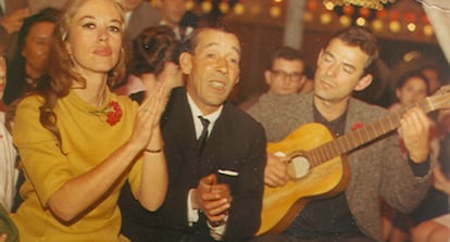 Luisa Maravilla, Joselero de Morón y Donn E. Pohren a la guitarra.