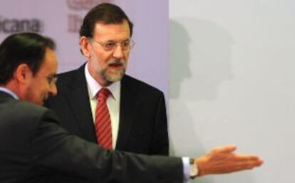 Mariano Rajoy, en un acto en Cádiz.
