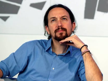 Pablo Iglesias, secretario general de Podemos.