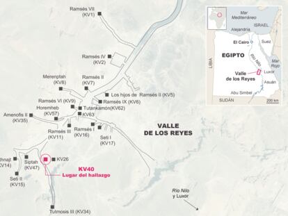 Un hallazgo histórico en el Valle de los Reyes
