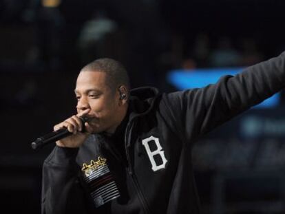 El cantante Jay-Z, en una actuaci&oacute;n en Ohio. 