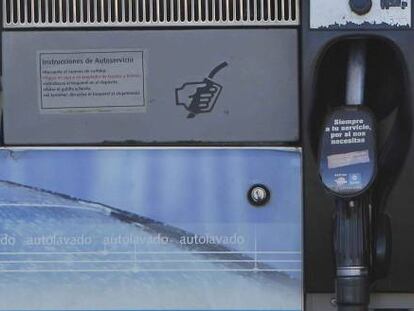 Gasolinera en Madrid
