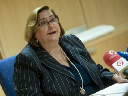 La fiscal superior de la Comunidad Valenciana, Teresa Gisbert.