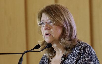 Elvira Rodríguez, presidenta saliente de la CNMV