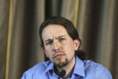 El secretario general de Podemos, Pablo Iglesias.