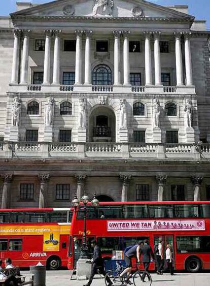 Sede del Banco de Inglaterra, en Londres.