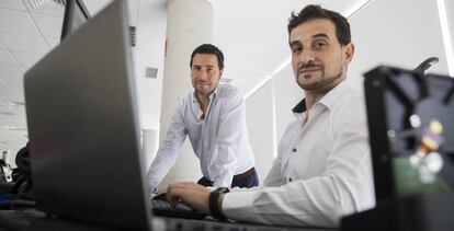 Diego Cabezudo (izquierda) y José Antonio Arribas, CEO y COO y cofundadores de Gigas.