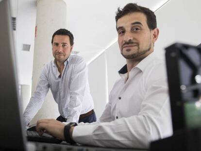 Diego Cabezudo (izquierda) y José Antonio Arribas, CEO y COO y cofundadores de Gigas.