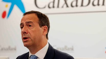 Gonzalo Gortázar, consejero delegado de CaixaBank, en una imagen de archivo.