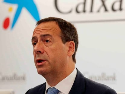 Gonzalo Gortázar, consejero delegado de CaixaBank, en una imagen de archivo.