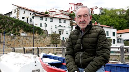 Anselmo Ardanza, presidente de la Asociación de vecinos del Puerto Viejo de Algorta, en Getxo (Bizkaia).