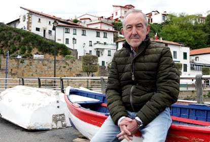 Anselmo Ardanza, presidente de la Asociación de vecinos del Puerto Viejo de Algorta, en Getxo (Bizkaia).