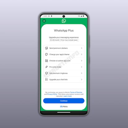 Acceso al nuevo WhatsApp Plus