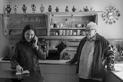 Elena y Juan Mari Arzak. San Sebastián, marzo de 2023.