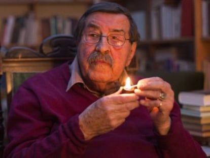 El escritor G&uuml;nter Grass.