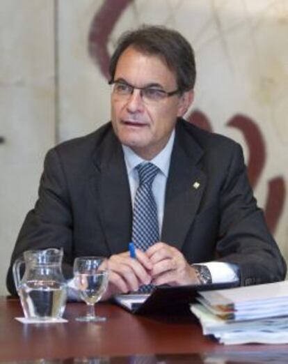 El presidente de la Generalitat, Artur Mas. 