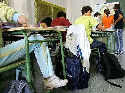 Clases en el instituto Ortega y Gasset en Madrid.