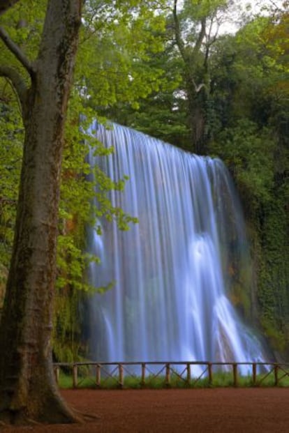 Cascada La Caprichosa, en el Monasterio de Piedra.