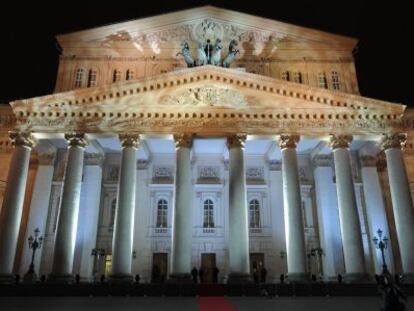 Foto de archivo del teatro Bolshoi