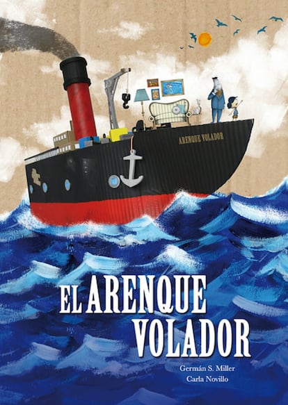 Portada de 'El arenque volador' (Pastel de Luna).