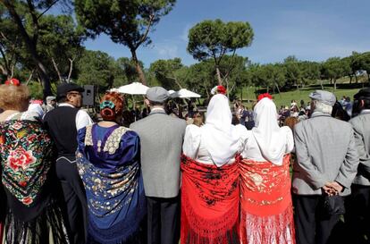 Presentación de las fiestas de San Isidro. 