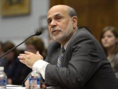 El presidente de la Fed, Ben Bernanke. EFE/Archivo