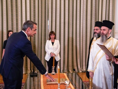 Mitsotakis Grecia Derecha
